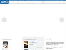 Tablet Screenshot of bookrix.de