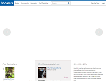 Tablet Screenshot of bookrix.com